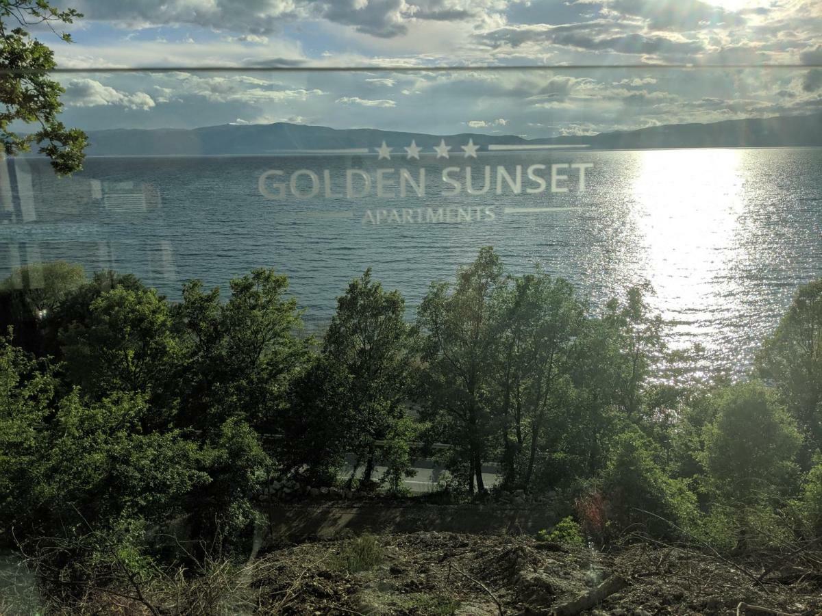 Golden Sunset Apartments Ohrid Exterior foto